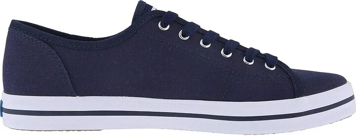 Keds Kickstart Lace Up Women's Lace up casual Shoes Navy : 5.5 B - Medium, Canvas - Image 8
