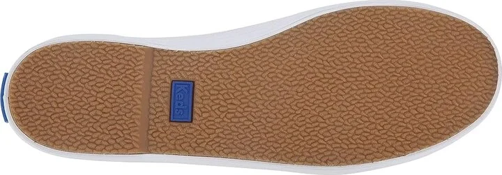 Keds Kickstart Lace Up Women's Lace up casual Shoes White/Blue : 5 B - Medium, Leather - Image 4