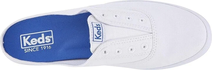 Keds Moxie Mule Slip On Women's Lace up casual Shoes White : 6.5 B - Medium, Canvas - Image 3