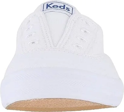 Keds Moxie Mule Slip On Women's Lace up casual Shoes White : 6.5 B - Medium, Canvas - Image 6