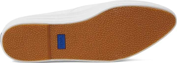 Keds Point Lace Up Women's Shoes White Leather : 9 B - Medium, Canvas - Image 3
