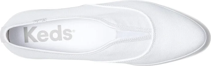 Keds Point Slip On Women's Shoes White Canvas : 8.5 B - Medium - Image 2