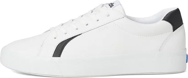 Keds Pursuit Lace Up Women's Shoes White / Black Leather : 6 B - Medium - Image 6