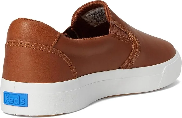 Keds Pursuit Slip On Women's Shoes Cognac Leather : 8.5 B - Medium - Image 4