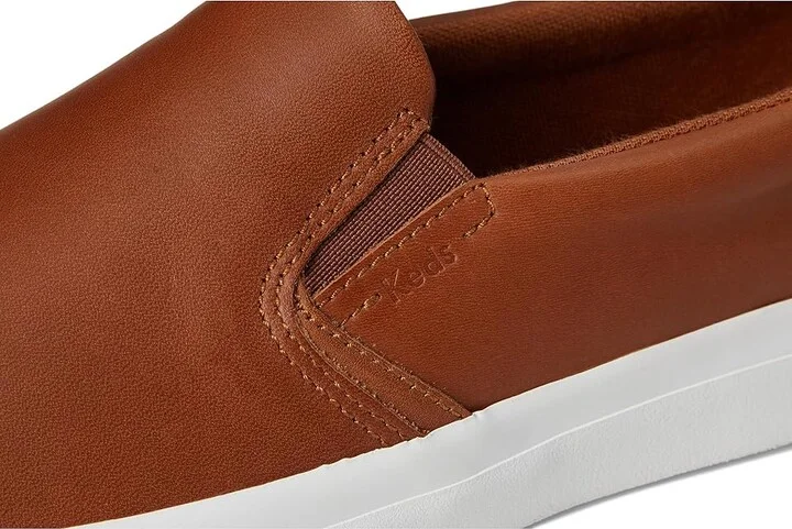 Keds Pursuit Slip On Women's Shoes Cognac Leather : 8.5 B - Medium - Image 7