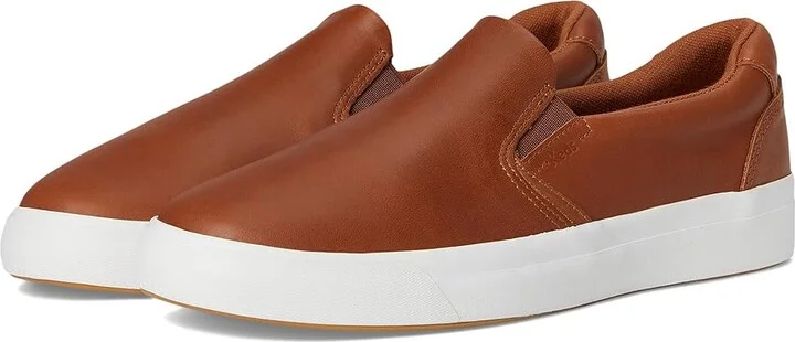 Keds Pursuit Slip On Women's Shoes Cognac Leather : 8.5 B - Medium