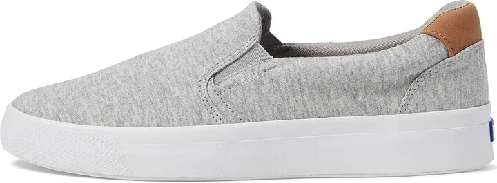 Keds Pursuit Slip On Women's Shoes Grey Jersey : 11 D - Wide, Textile - Image 6