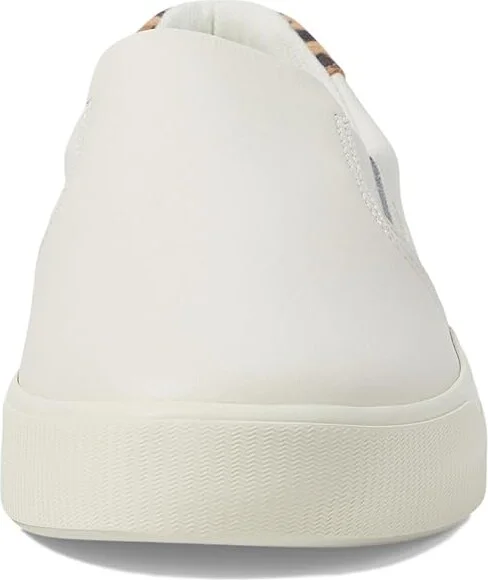 Keds Pursuit Slip On Women's Shoes White/Leopard Leather : 6.5 B - Medium, Textile - Image 5