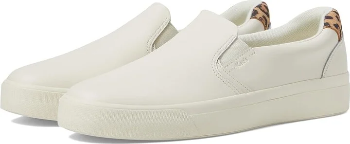White,leopard Leather