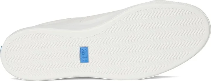 Keds Pursuit Zip Women's Shoes Snow White/Gold Leather : 6 B - Medium - Image 3