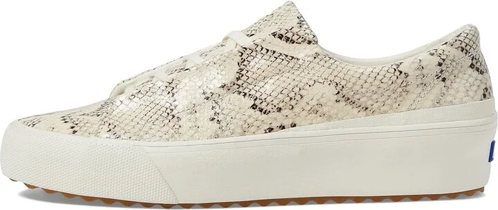 Keds Remi Leather Slip On Women's Shoes Cream Snakeskin Leather : 11 B - Medium - Image 6