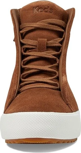 Keds Remi Mid Bootie Women's Shoes Chestnut Suede : 7.5 B - Medium, Canvas - Image 5