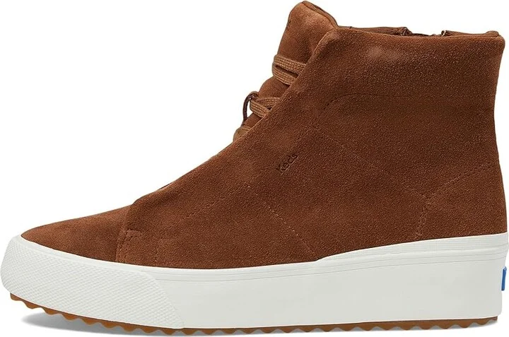 Keds Remi Mid Bootie Women's Shoes Chestnut Suede : 7.5 B - Medium, Canvas - Image 6