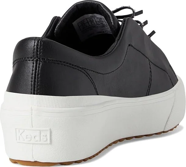 Keds Remi Mini Bow Women's Shoes Black Leather : 7 B - Medium, Rubber - Image 4
