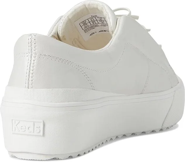 Keds Remi Mini Bow Women's Shoes White Pearlized Leather : 11 B - Medium, Rubber - Image 4