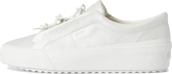 Keds Remi Mini Bow Women's Shoes White Pearlized Leather : 11 B - Medium, Rubber - Image 6