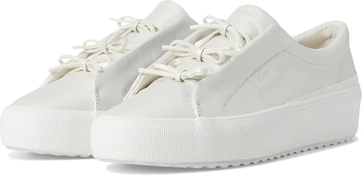Keds Remi Mini Bow Women's Shoes White Pearlized Leather : 11 B - Medium, Rubber
