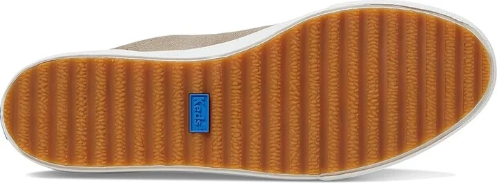 Keds Remi Slip On Women's Shoes Taupe Suede : 6 B - Medium, Canvas - Image 3