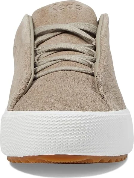 Keds Remi Slip On Women's Shoes Taupe Suede : 6 B - Medium, Canvas - Image 5