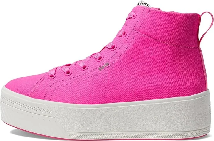 Keds Skyler Hi Lace Up Women's Shoes Fuchsia Canvas : 5.5 B - Medium - Image 6