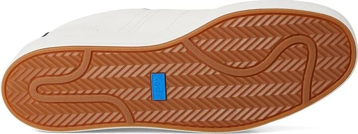 Keds Skyler II Lace-Up Women's Shoes Snow White/Navy Leather : 6.5 B - Medium - Image 3