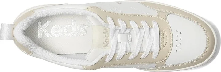 Keds Skyler II Lace-Up Women's Shoes White/Beige Leather : 9.5 B - Medium - Image 2