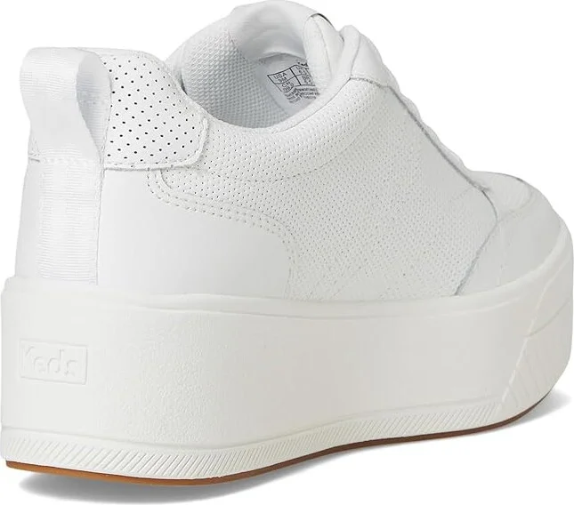 Keds Skyler II Lace-Up Women's Shoes White Leather : 9.5 B - Medium - Image 4