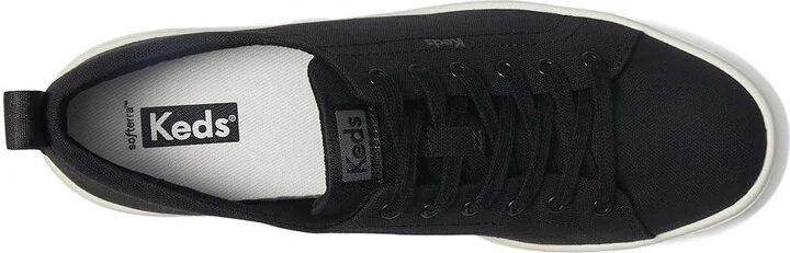 Keds Skyler Lace Up Women's Shoes Black Canvas : 6.5 B - Medium - Image 2