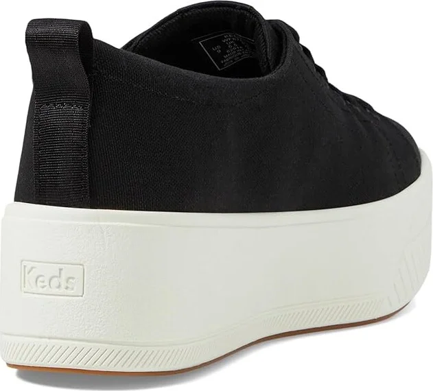 Keds Skyler Lace Up Women's Shoes Black Canvas : 6.5 B - Medium - Image 4