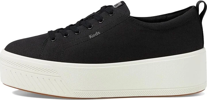 Keds Skyler Lace Up Women's Shoes Black Canvas : 6.5 B - Medium - Image 6
