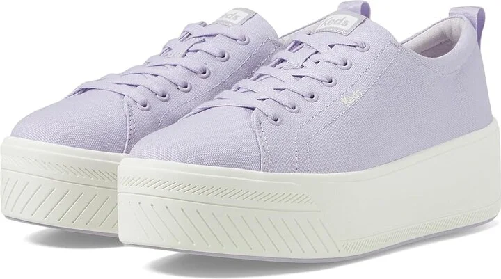Keds Skyler Lace Up Women's Shoes Lilac Canvas : 9.5 B - Medium