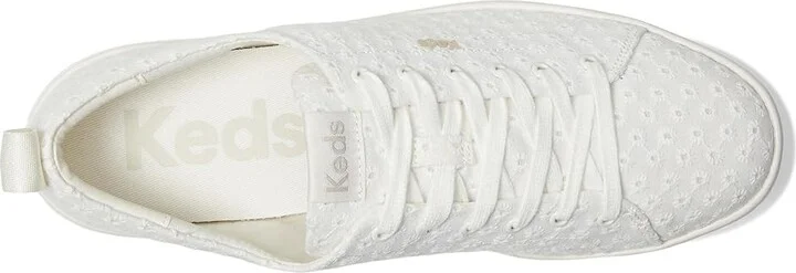 Keds Skyler Lace-Up Women's Shoes Snow White Eyelet : 7 B - Medium, Canvas - Image 2