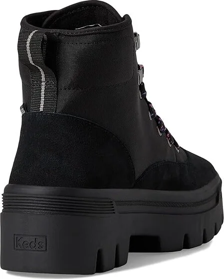 Keds Soho Boots Women's Boots Black Nylon/Suede : 6 B - Medium - Image 4