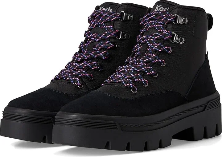 Keds Soho Boots Women's Boots Black Nylon/Suede : 6 B - Medium