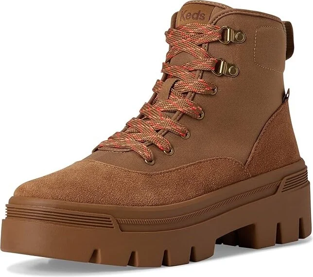 Keds Soho Boots Women's Boots Brown Nylon/Suede : 7.5 B - Medium - Image 5