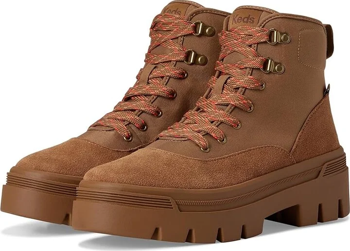 Keds Soho Boots Women's Boots Brown Nylon/Suede : 7.5 B - Medium