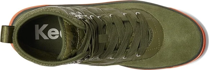 Keds Soho Boots Women's Boots Green/Coral Quilted Nylon : 6.5 B - Medium - Image 2