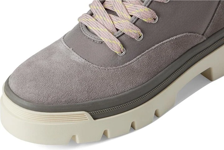 Keds Soho Boots Women's Boots Grey Nylon/Suede : 7.5 B - Medium, Cotton/Lace/Nylon - Image 2