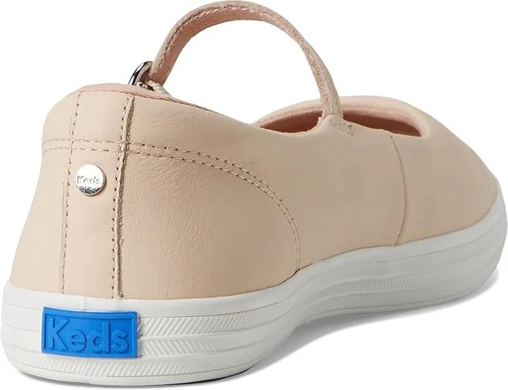 Keds Square Toe Mary Jane Women's Shoes Peony Leather : 7 B - Medium, Polyester - Image 4