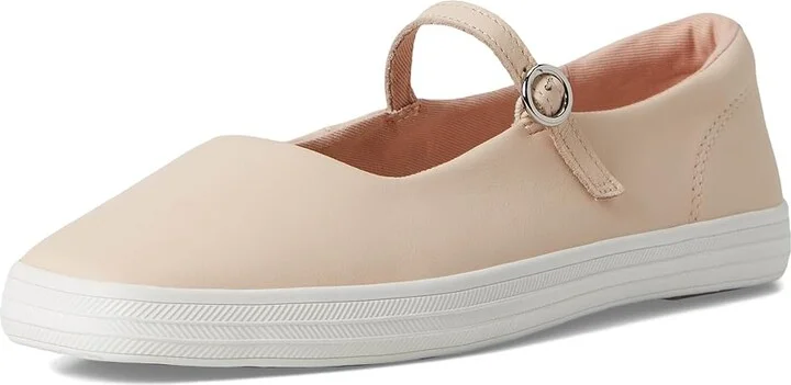 Keds Square Toe Mary Jane Women's Shoes Peony Leather : 7 B - Medium, Polyester - Image 5