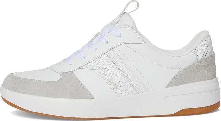 Keds The Court II Women's Shoes White/Grey Leather/Suede : 10 B - Medium - Image 6