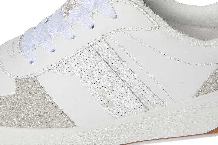 Keds The Court II Women's Shoes White/Grey Leather/Suede : 10 B - Medium - Image 7