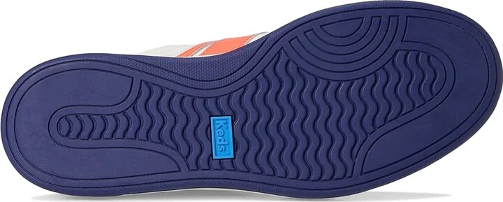 Keds The Court II Women's Shoes White/Navy/Red Leather/Suede : 6 B - Medium - Image 3