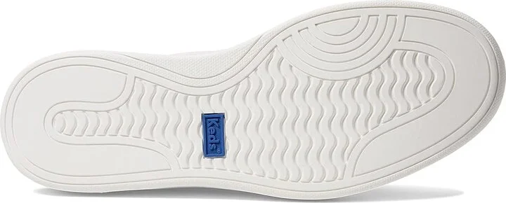 Keds The Court Lace Up Women's Shoes White/White : 6 B - Medium, Leather - Image 3