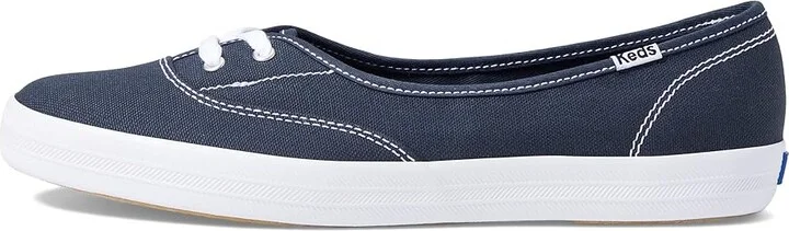 Keds The Mini Slip On Women's Shoes Navy : 5 B - Medium, Textile - Image 6