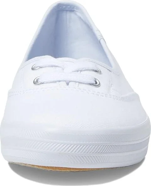 Keds The Mini Slip On Women's Shoes White : 5 B - Medium, Textile - Image 5