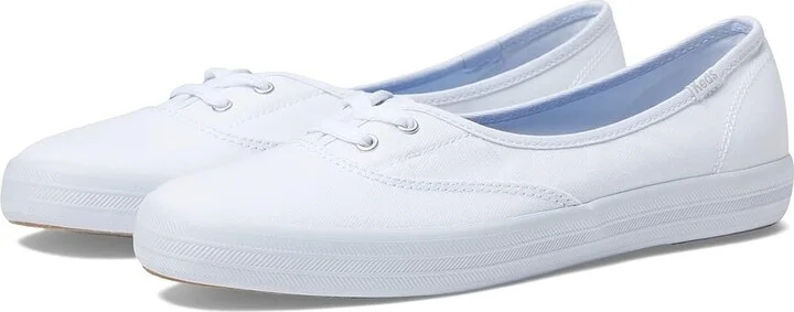 Keds The Mini Slip On Women's Shoes White : 5 B - Medium, Textile