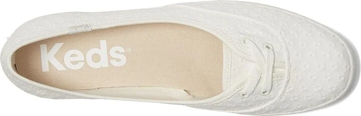 Keds The Mini Women's Shoes Snow White Eyelet : 5.5 B - Medium, Synthetic - Image 2