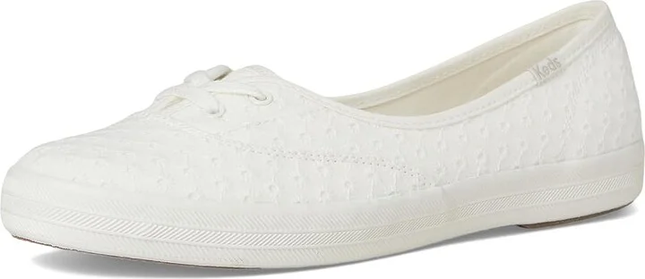 Keds The Mini Women's Shoes Snow White Eyelet : 5.5 B - Medium, Synthetic - Image 5