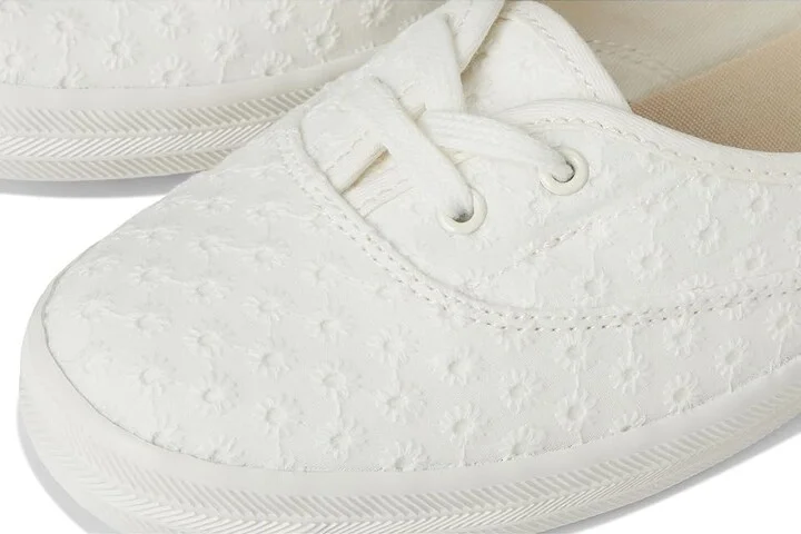 Keds The Mini Women's Shoes Snow White Eyelet : 5.5 B - Medium, Synthetic - Image 7